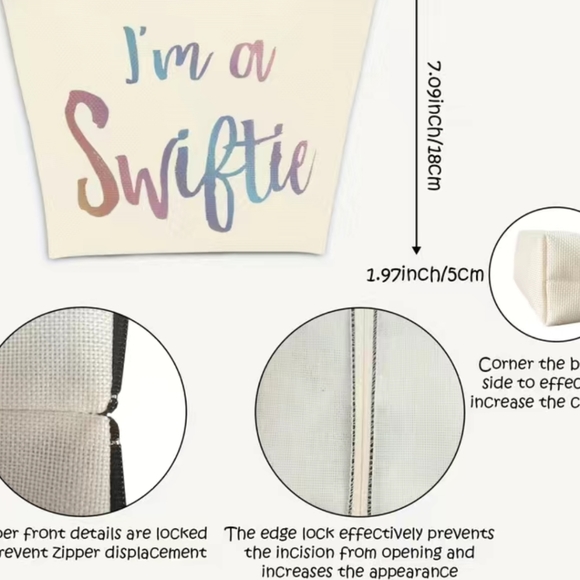 I'm a swift make-up bag - Picture 3 of 7